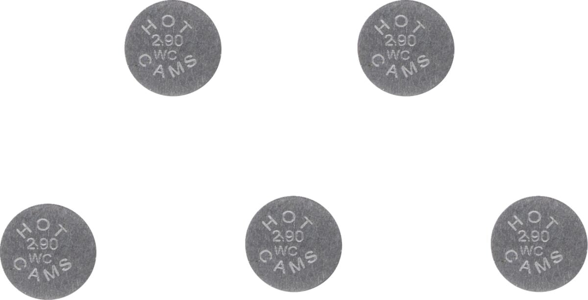 VALVE SHIM 5PK 7.48X2.90