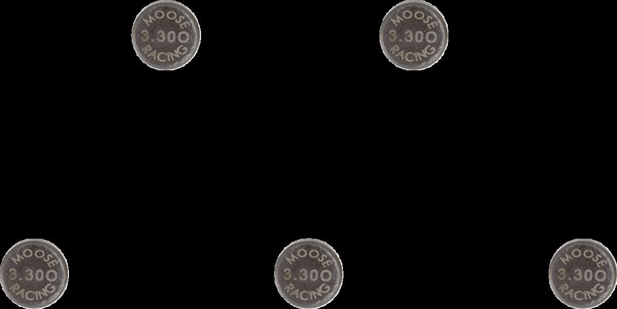 VALVE SHIM 5PK 7.48X3.30