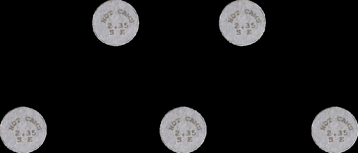 VALVE SHIM 5PK 13X2.35