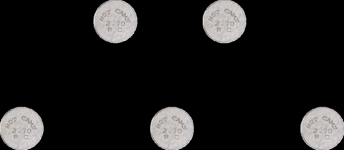 VALVE SHIM 5PK 13X2.70