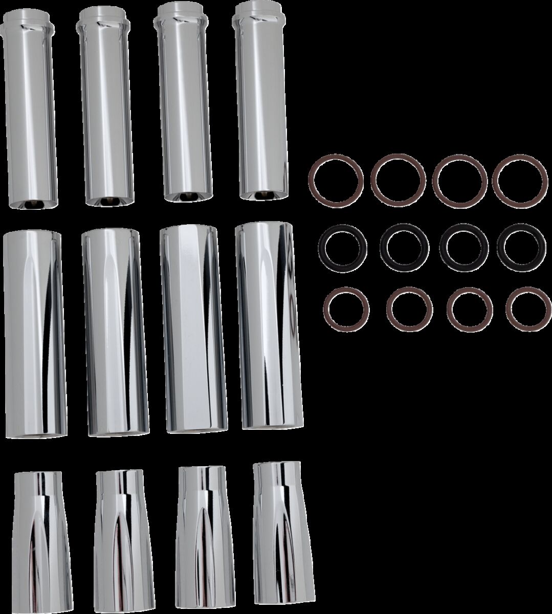 PUSHROD TUBE COVERS DEEP CUT C