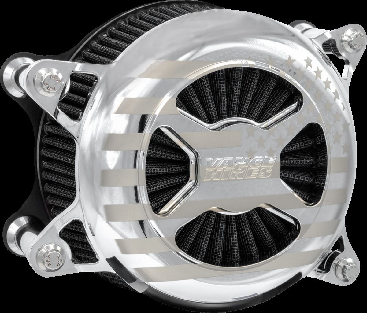 AIR CLEANER VO2 AMERICA CHROME