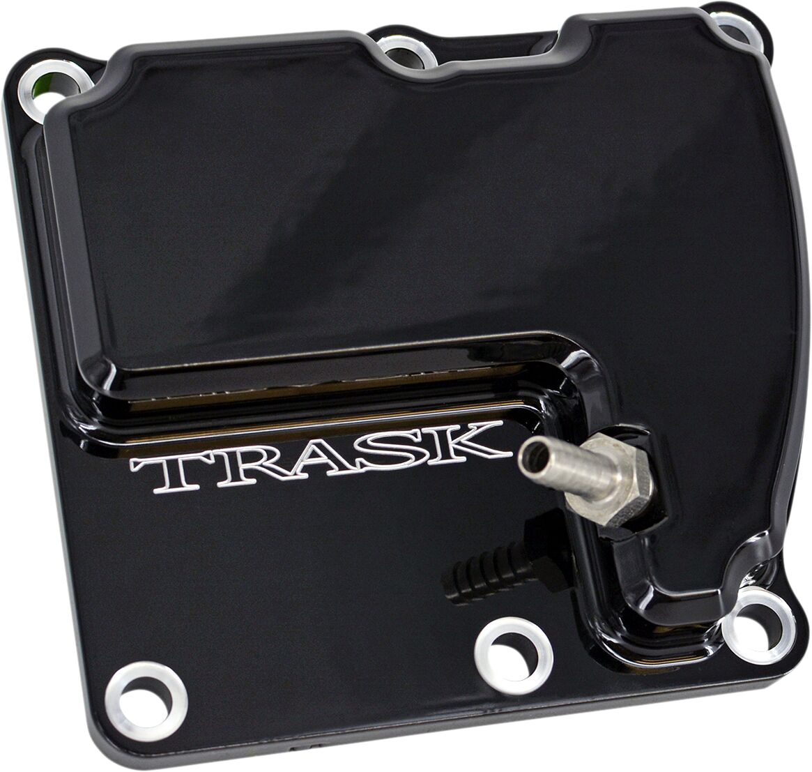 COVER TRANS VENTED M8 BLK
