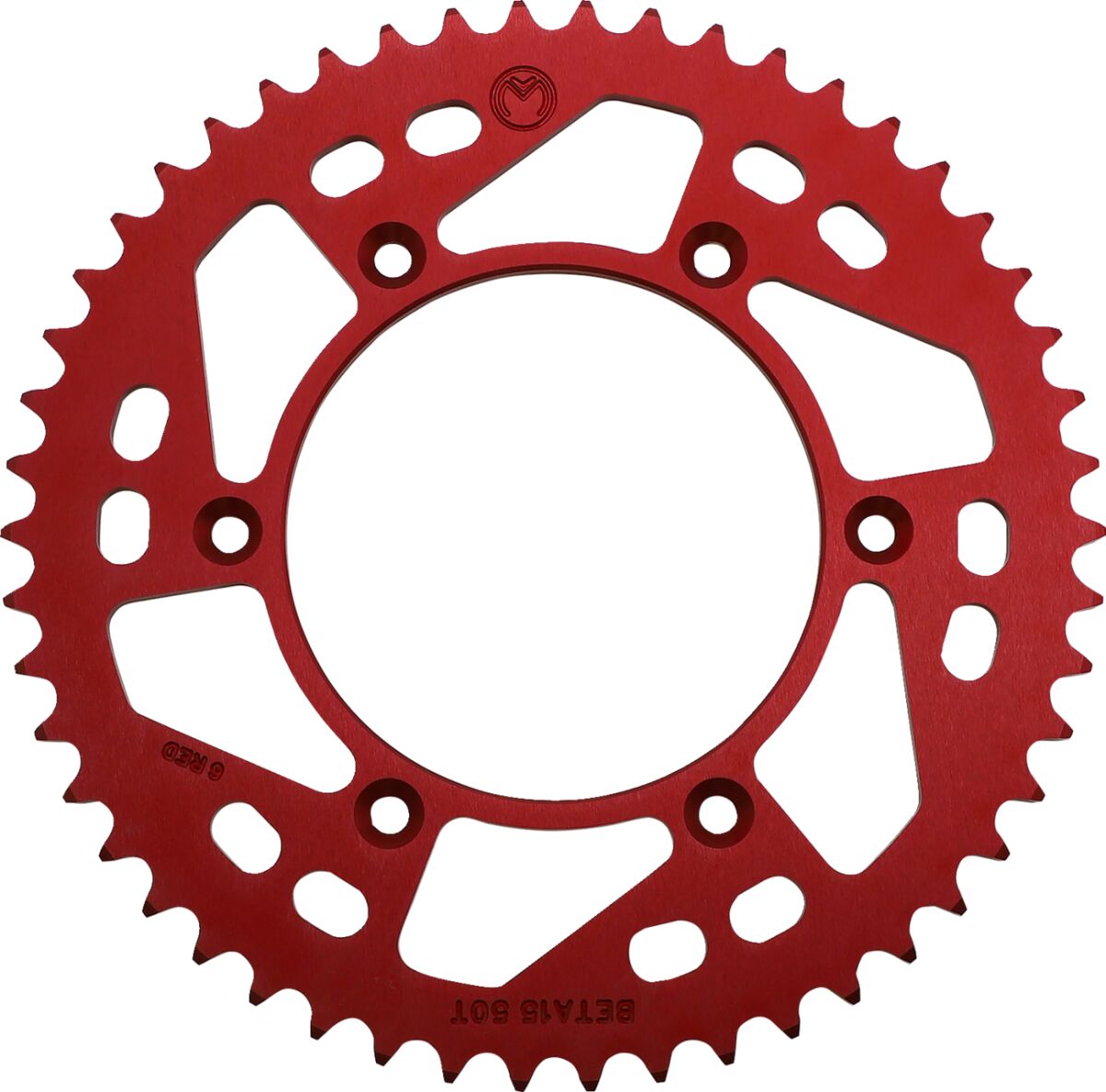 SPROCKET ALU MSE BETA 50T RED