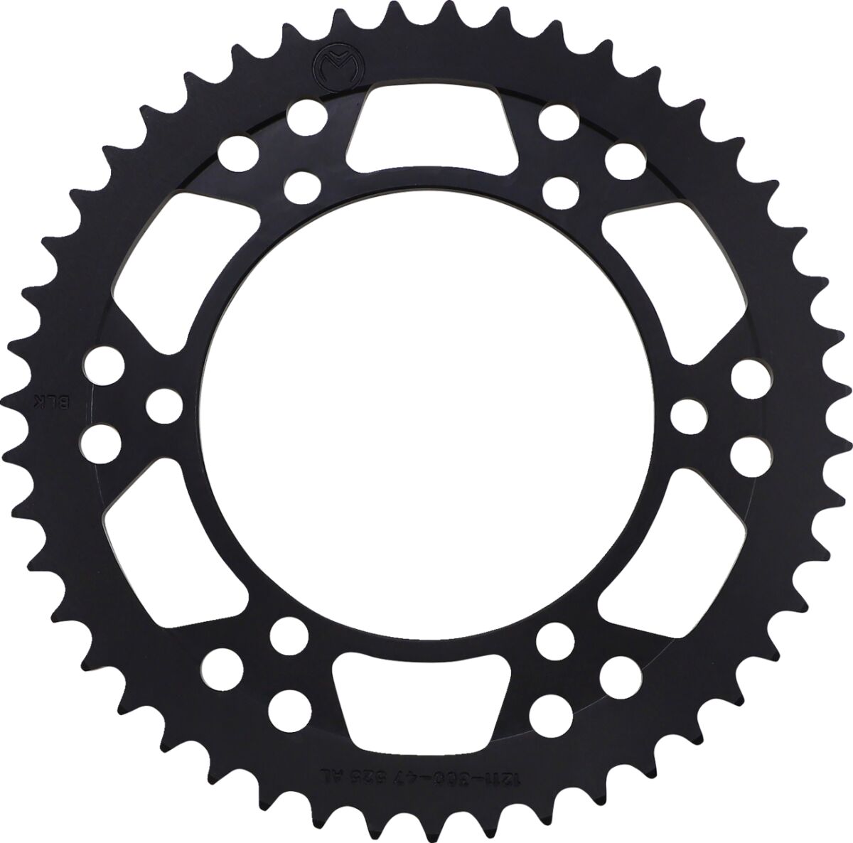 SPROCKET ALU MSE HON 47T BLK
