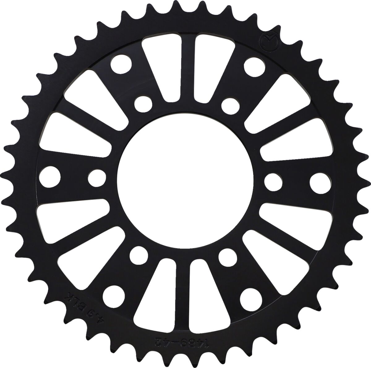 SPROCKET ALU MSE KAW 42T BLK
