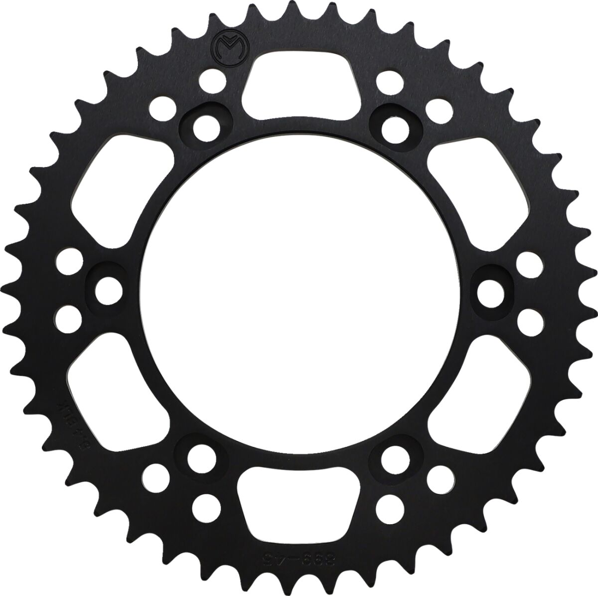 SPROCKET ALU KTM 45T BLK