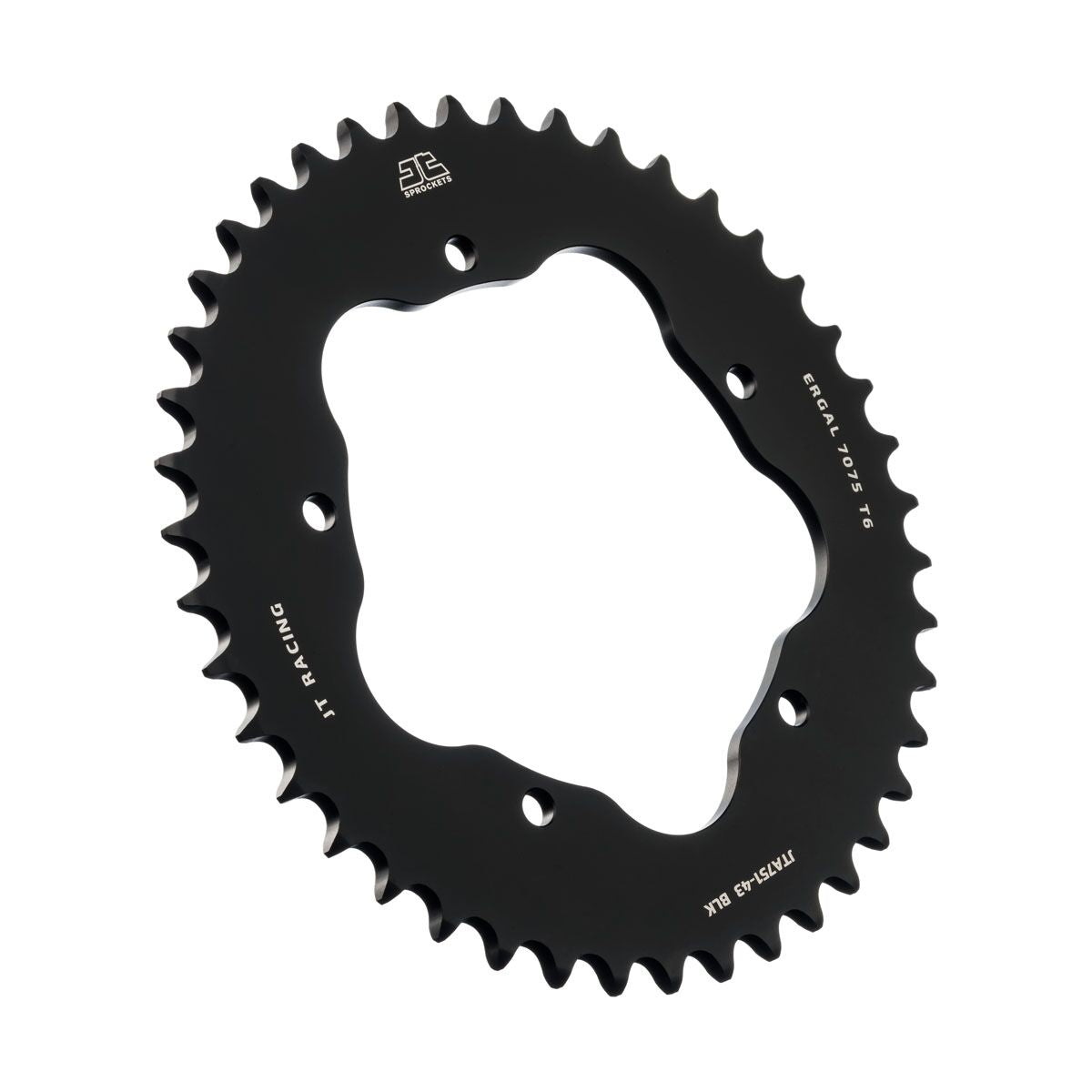 SPROCKET REAR 43T 520 BLK - NE