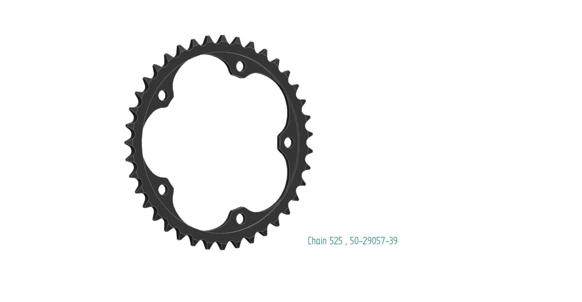 SPROCKET REAR 39T 525