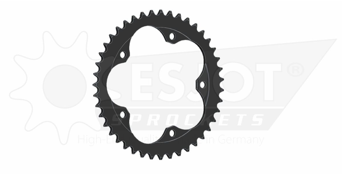 SPROCKET REAR 43T 520