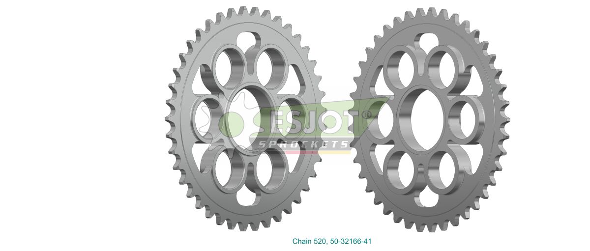 SPROCKET REAR 41T 520