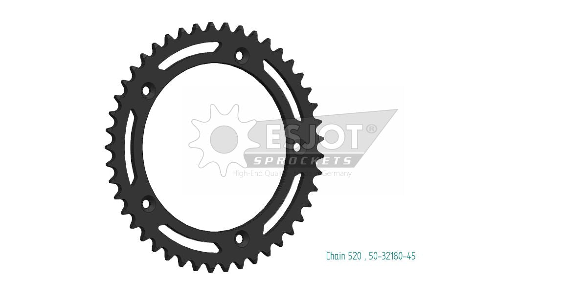 SPROCKET REAR 45T 520
