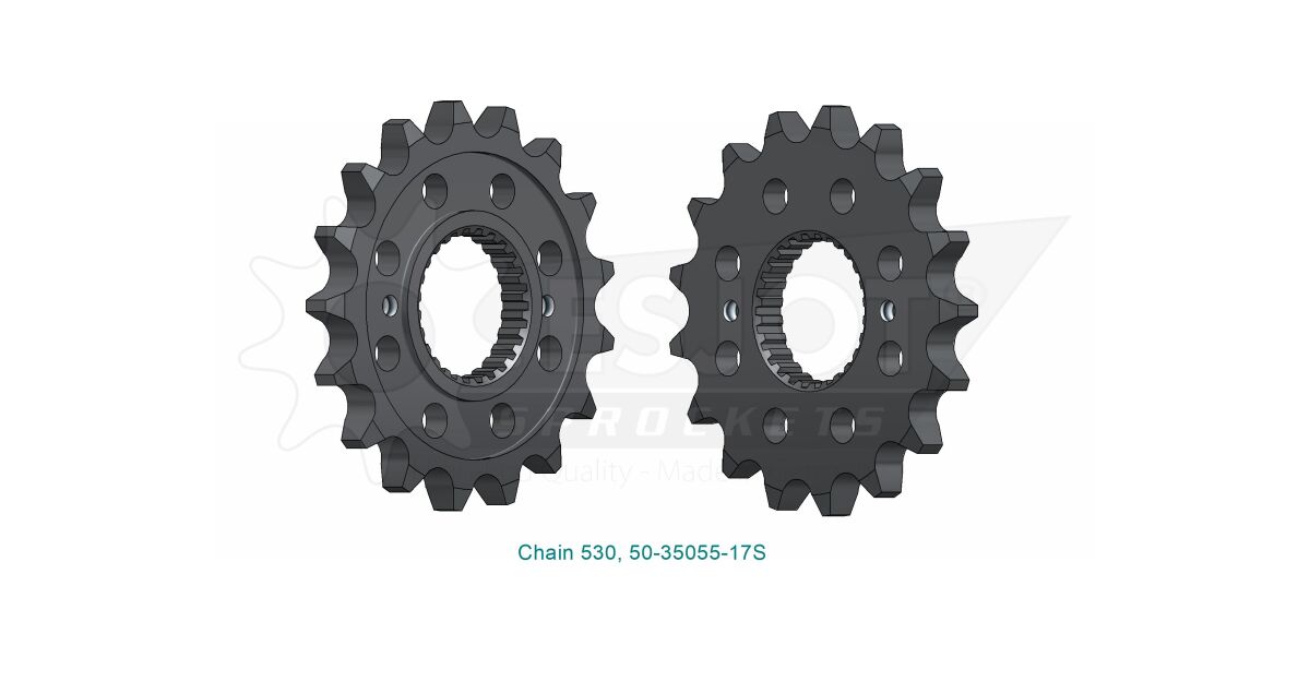 SPROCKET FRONT 17T 530