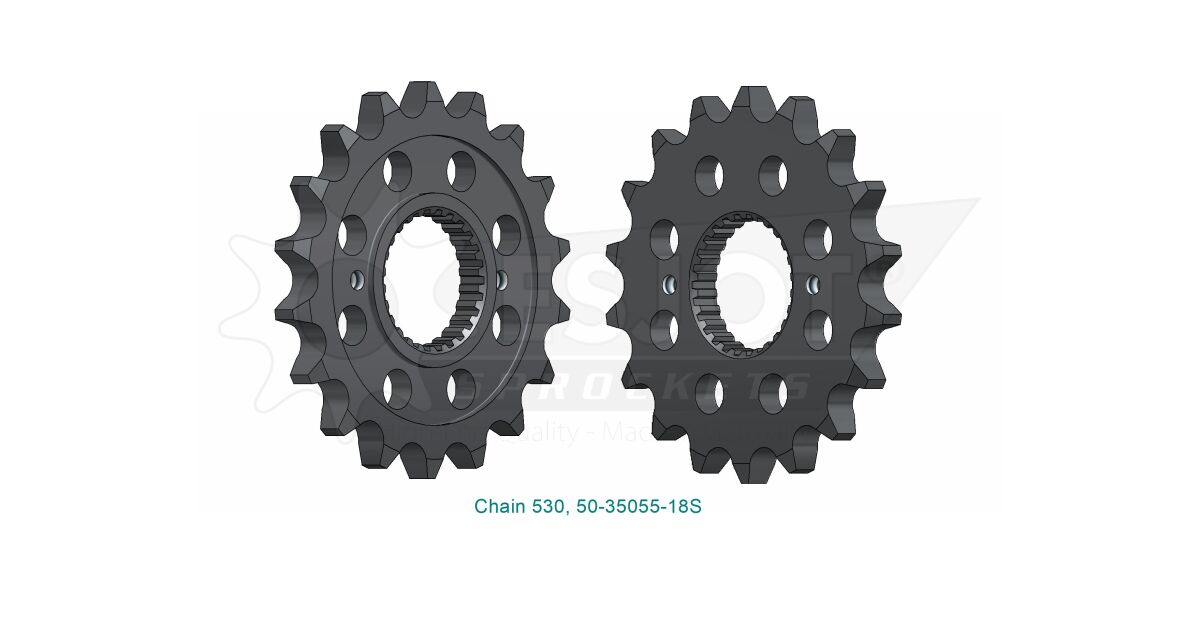 SPROCKET FRONT 18T 530