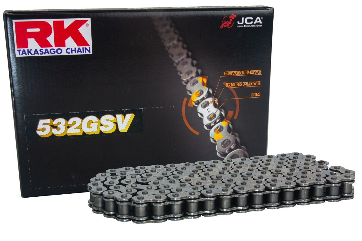 CHAIN RK532GSV 122R
