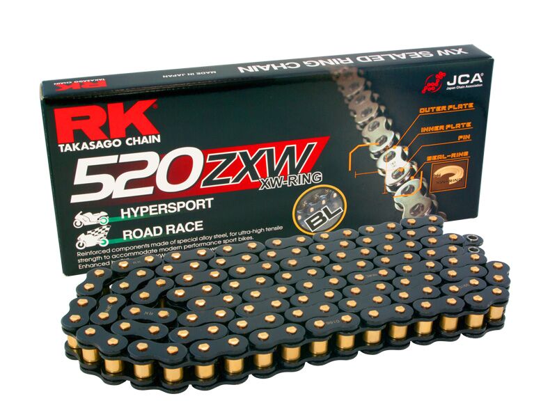 CHAIN RK520ZXW BK 118R