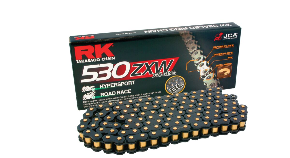 CHAIN RK530ZXW BK 120R
