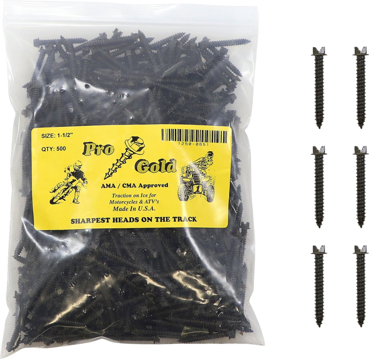 SCREWS PRO GOLD 1-1/2 500