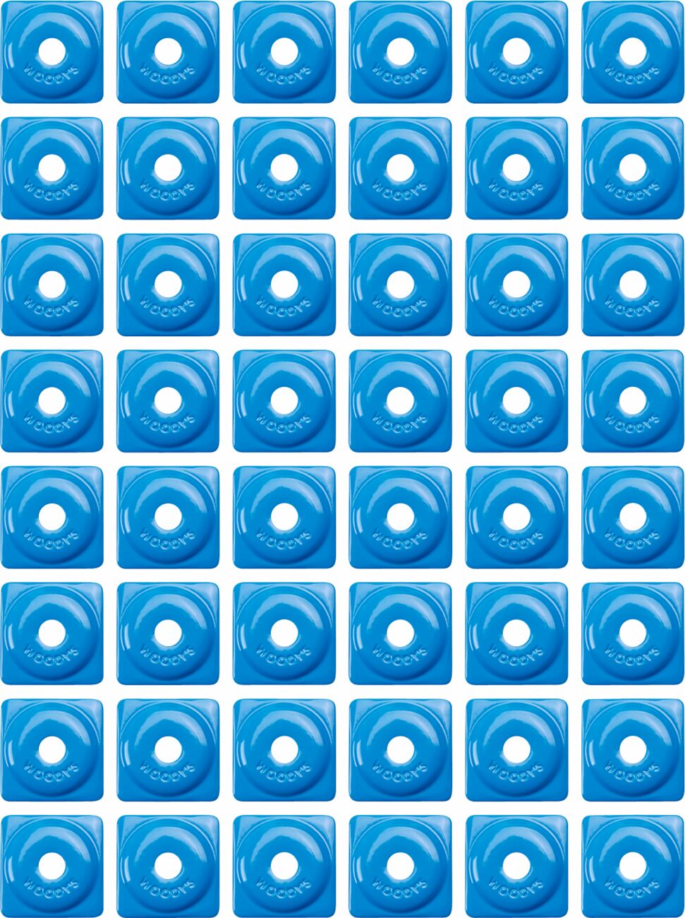 BACKER SQ ALM BLUE 48PK