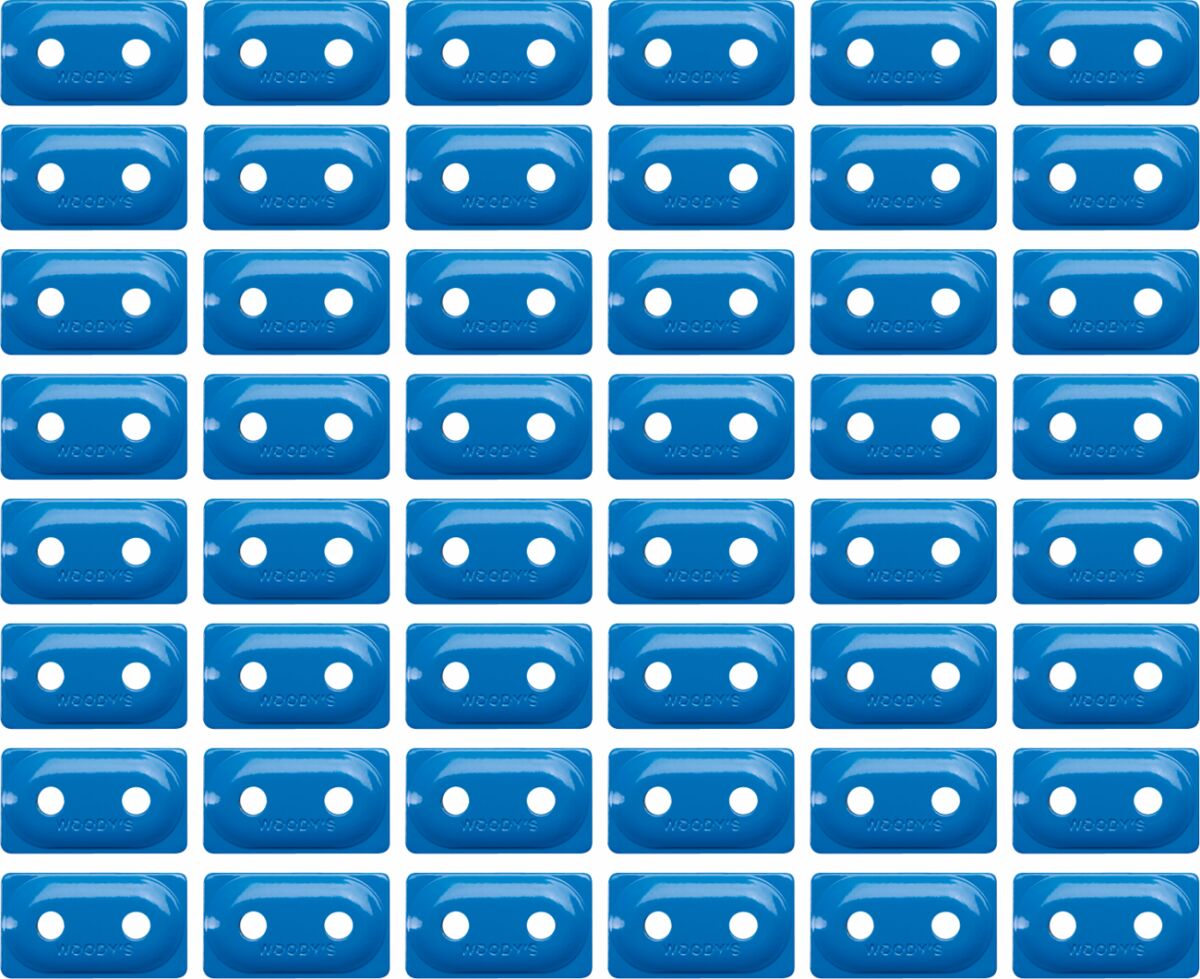 BACKER 2HOLE ALM BLU 48PK