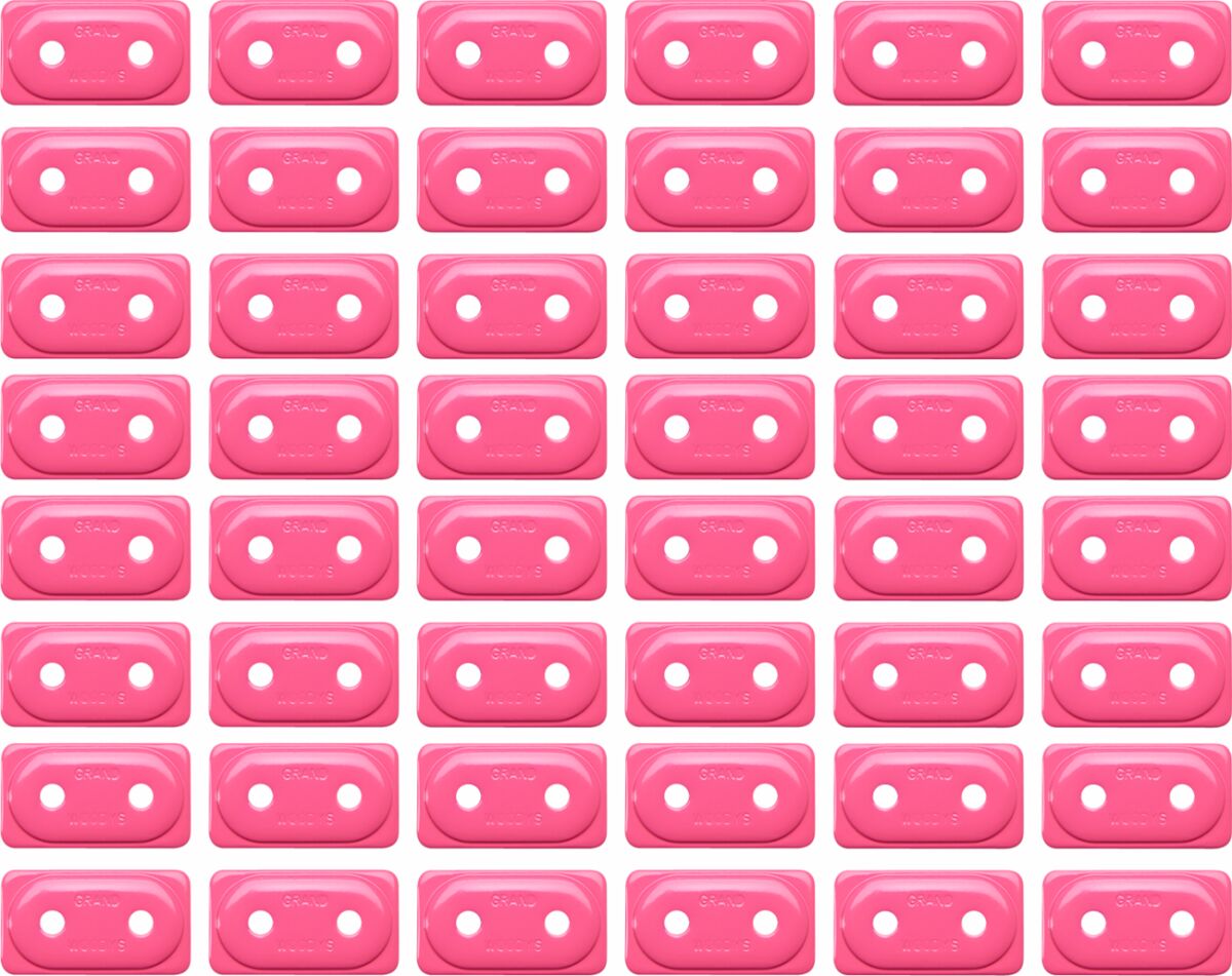 BACKER 2HOLE GRMAST PINK
