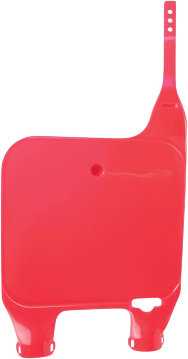 FRT #PLATE CR FLO. RED
