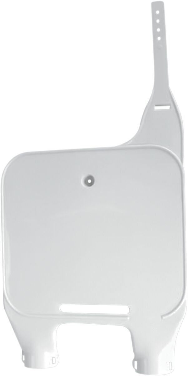 FRT #PLATE KTM 89-92 WHT