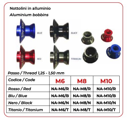 LIFT ADAPTER SARM SUZ M8 RED