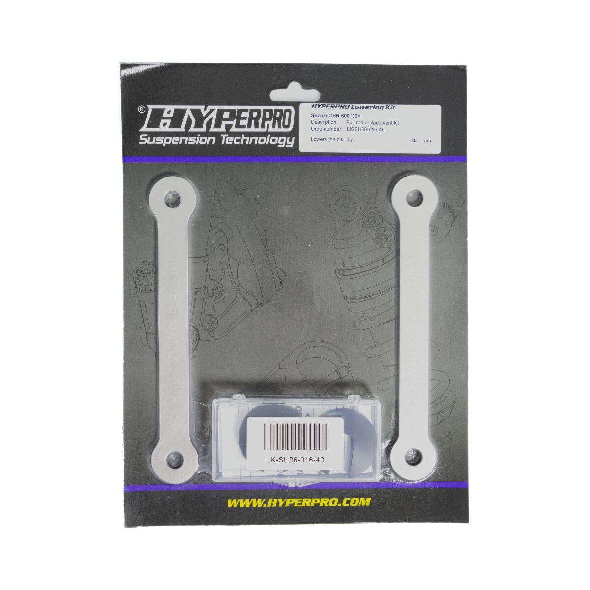 LOW KIT -40MM SUZ GSR600