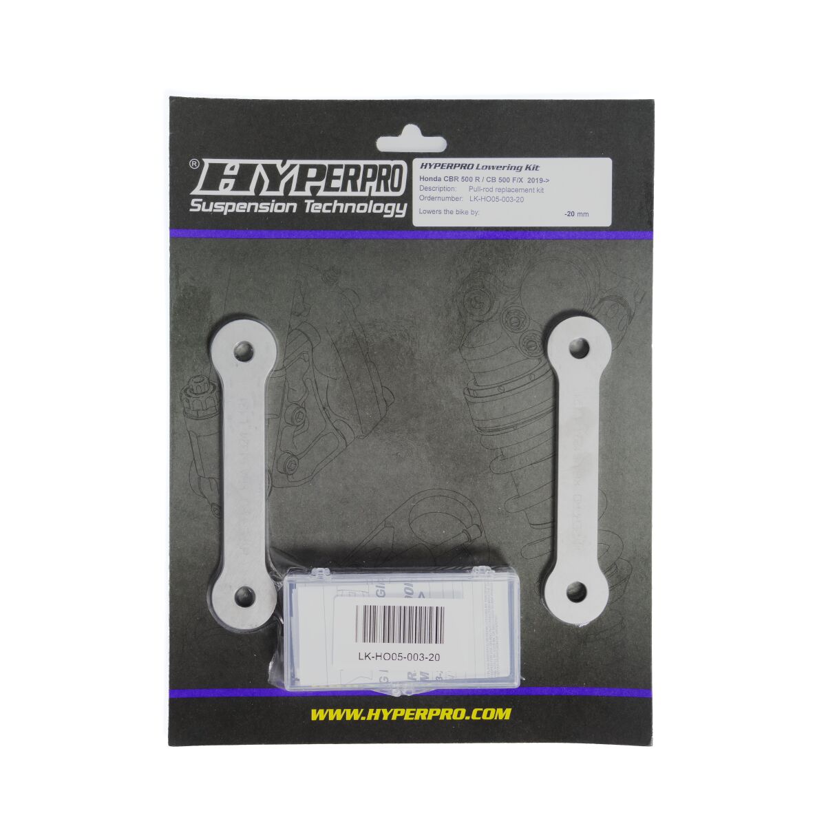 LOW KIT -20MM HON CB500X