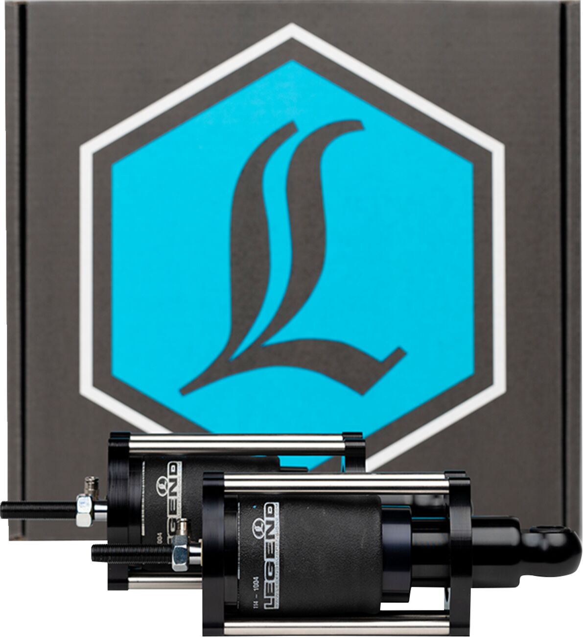 SHOCKS AIR FLST 00-17 BLACK
