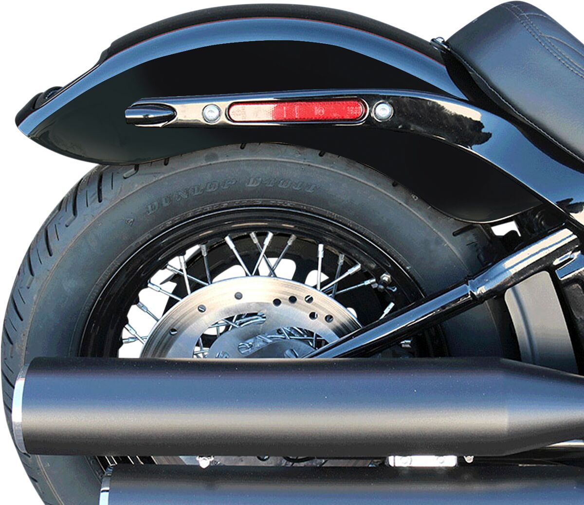 FENDER REAR FXBB BLK
