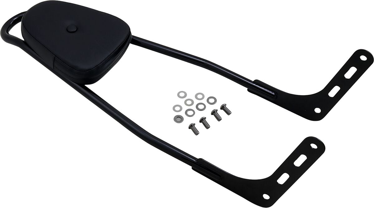 SISSY BAR TALL-GB W/PAD 18+ FL