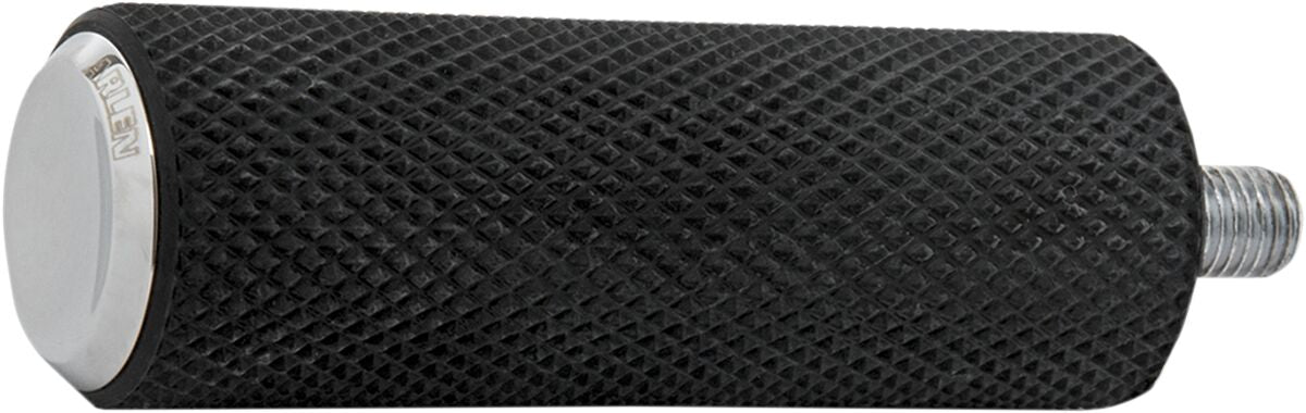 PEG SHFT KNURLED CHR