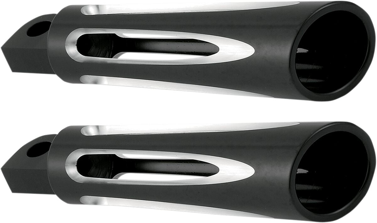 FOOTPEGS - DEEP CUT - BLACK