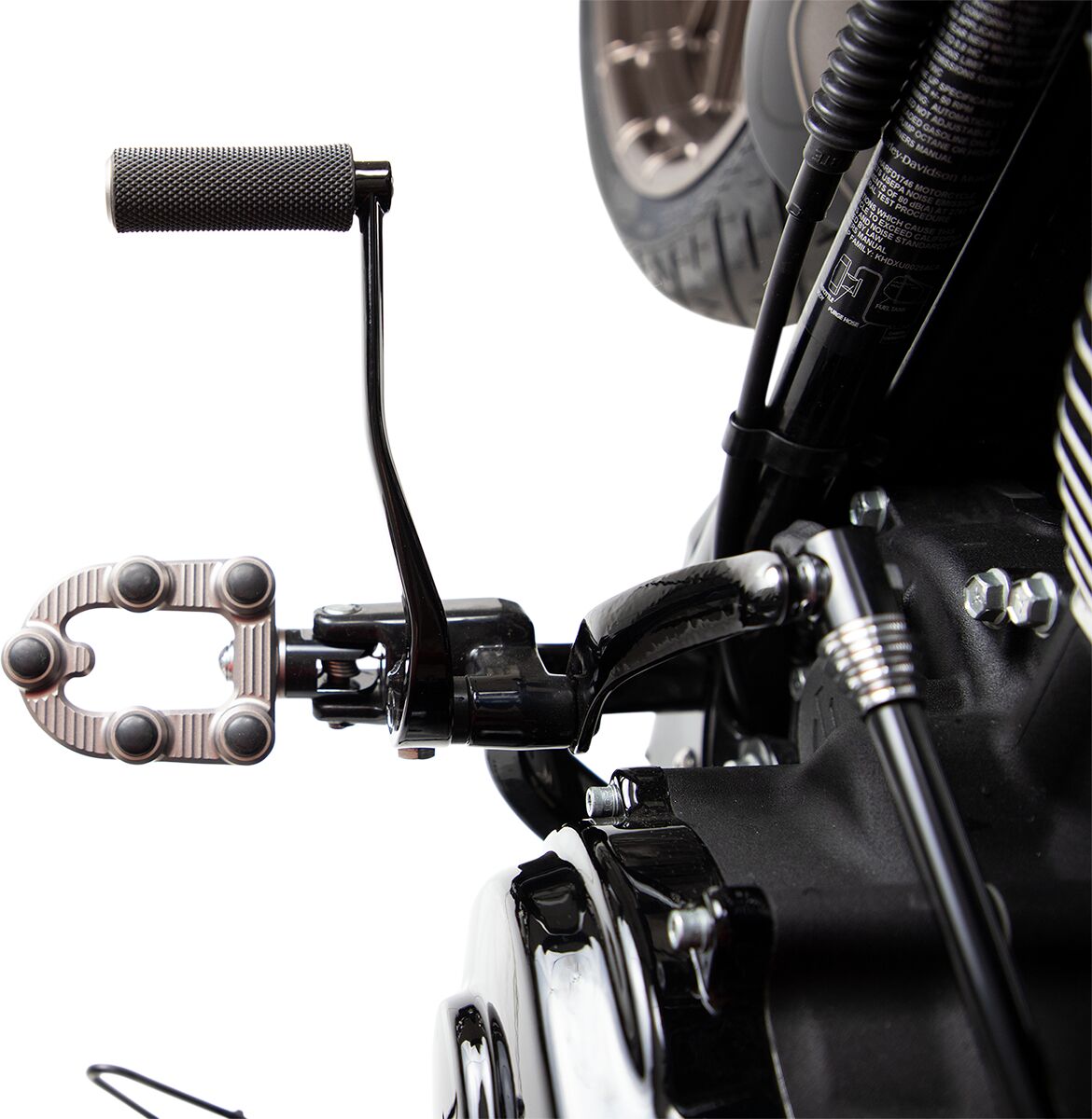 SHIFT PEG - KNURLED - TITANIUM