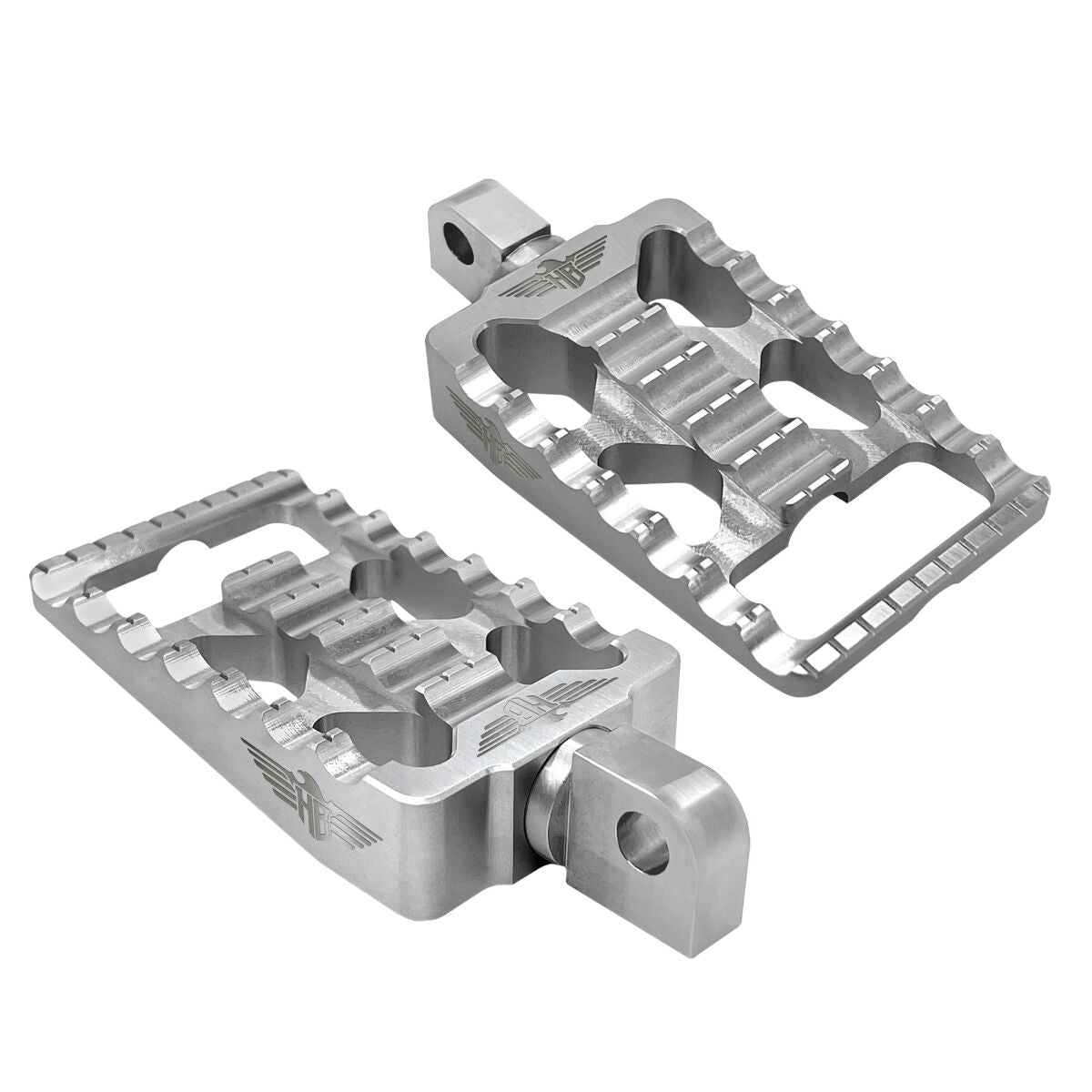 FOOTPEGS MX V1 SOFTAIL XL SILV