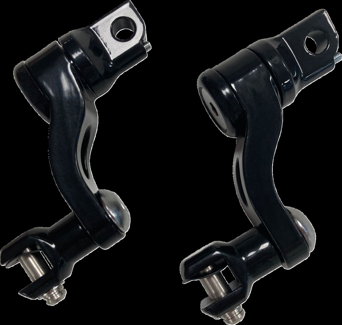 PEG MOUNT ADJUSTABLE PASS.BLK.