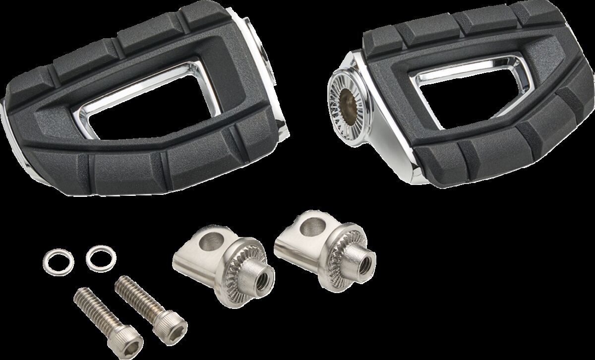 FOOTRESTS CHICANE CHROME