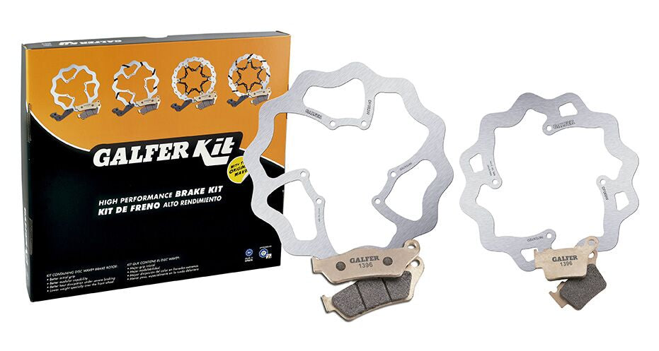 BRAKE KIT FRONT-REAR OEM SIZE