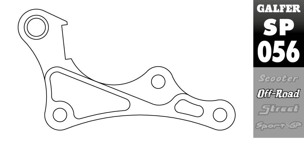 BRAKE CALIPER ADAPTOR