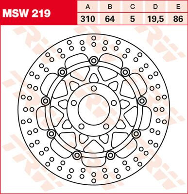 ROTOR TRW MSW219
