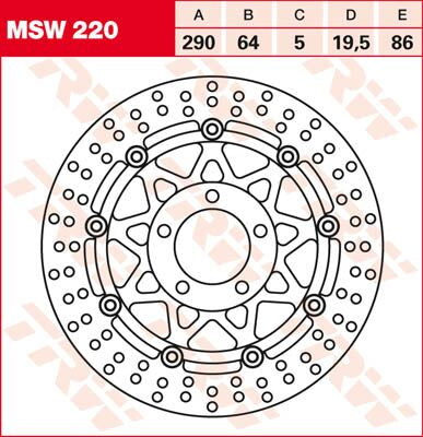 ROTOR TRW MSW220