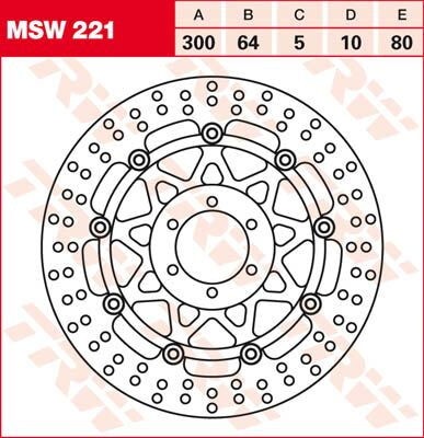 ROTOR TRW MSW221