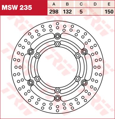 ROTOR TRW MSW235