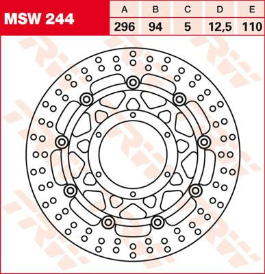 ROTOR TRW MSW244