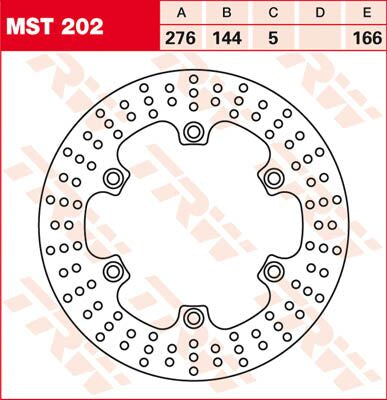 ROTOR TRW MST202