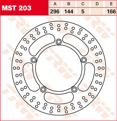 ROTOR TRW MST203