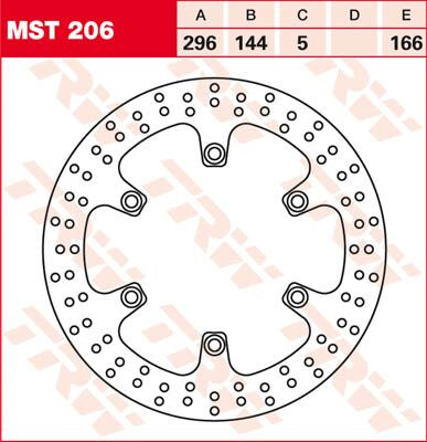 ROTOR TRW MST206
