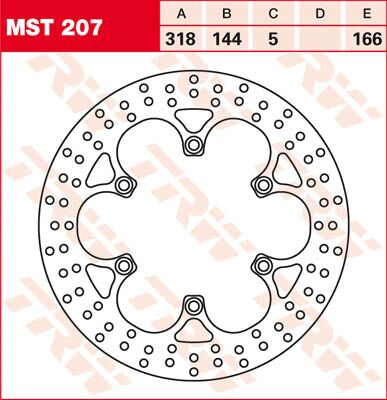 ROTOR TRW MST207